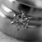 platinum solitaire engagement ring