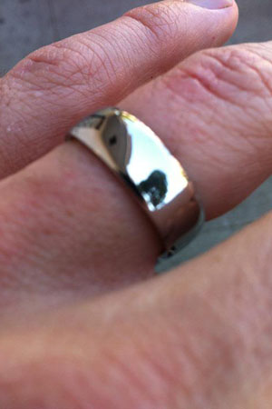 Make your own Wedding Rings - meteorite wedding ring